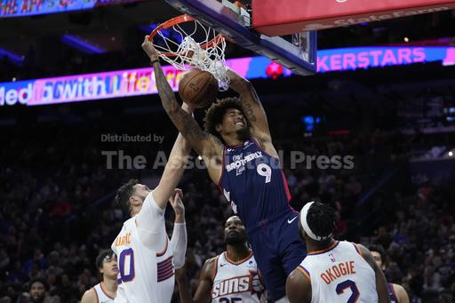 76ers guard Kelly Oubre Jr. hospitalized after being hit by vehicle, to